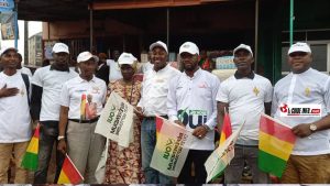 La delegatiion du CNT a Kagbelen