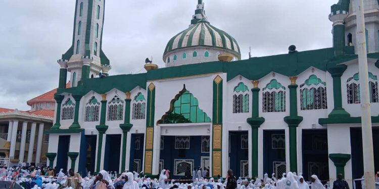 Religion : la mosquée Masdjid Nourdine Islam de Karamô Solo inaugurée à Kankan 1 Religion : la mosquée Masdjid Nourdine Islam de Karamô Solo inaugurée à Kankan