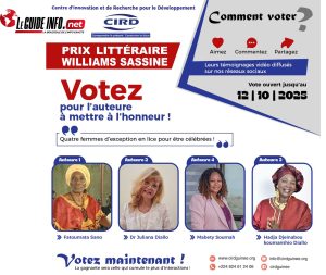 Prix Litteraire Williams Sassine