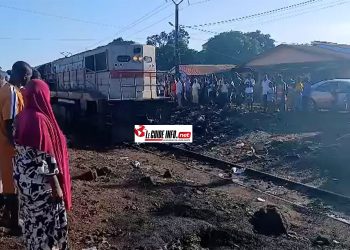 Accident tragique à Conakry : Malgré les cris, une femme fauchée par un train aux rails d’Enco5