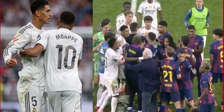 Football : Le Real s’impose face au Barça grâce à Mbappé et Bellingham 1 Football : Le Real s’impose face au Barça grâce à Mbappé et Bellingham