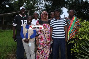Les autorites education de Kindia le president de la delegation speciale de Samaya Sekouba Camara et Mamoudou Boullere Diallo