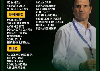 Fenêtre FIFA : Le Sily National sera sans Guirassy, ni Touré( lisse)