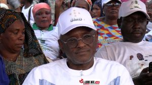 Mamadou Oury Bah Directoire de campagne pour la GMD a Sangaredi