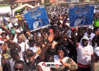 Présidentielle 2025 : Démonstration de force de la CMP pour Mamadi Doumbouya à Conakry