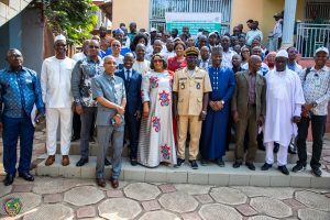 Les participants à l'atelier national d'évaluation des scrutins référendaire et présidentiel en Guinée organisé par la DGE à Kindia