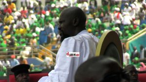 Le Président Mamadi Doumbouya à son investiture