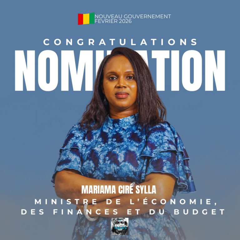 Ministère de l’Économie, des Finances et du Budget : Mariama Ciré Sylla ...