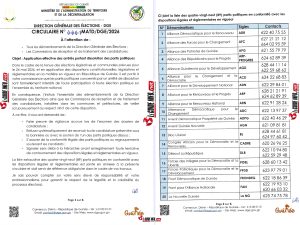 Élections en Guinée : Le MATD exclut officiellement les partis dissous du processus électoral 2 Capture :1-CIRCULAIRE-N°0001-MATD-DGE-2026-DU-19032026_260323_195728(1)
