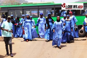 Les grandes dames de Topaz s'apprêtent pour la marathon de Solidarité 8 mars