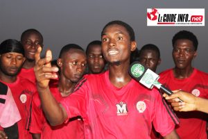 Des joueurs de l'équipe de KONDJEYA