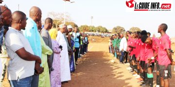 COUP D'ENVOI DU MATCH CARICATIF DE L'AJRAK