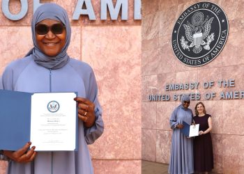 M'ballou Sylla de retour des États-Unis