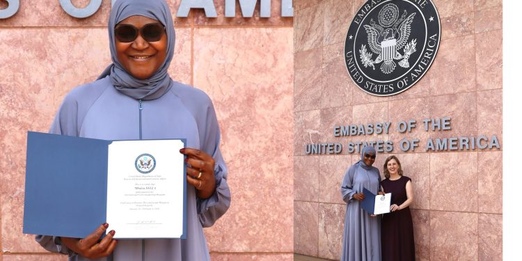 M'ballou Sylla de retour des États-Unis
