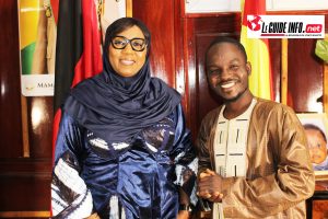 L'Impact N°4 | Kadiatou Doumbouya Kanté : L'itinéraire inspirant d'une femme de fer entre Conakry et Berlin. 1 Mme Kanté Kadiatou Doumbouya, femme d'affaires et Mamoudou Boulléré Diallo, Journaliste