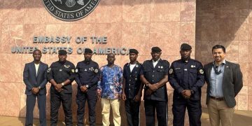 Retour de six policiers guinéens d'une formation