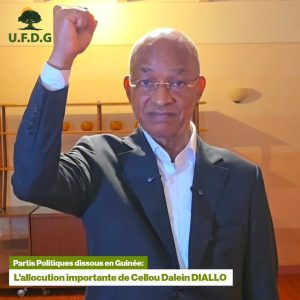 Mamadou Cellou Dalein Diallo, président de l'UFDG