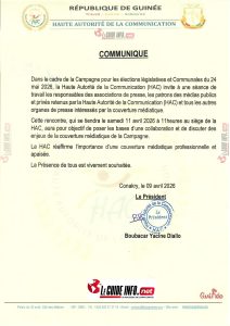COMMUNIQUE HAC 