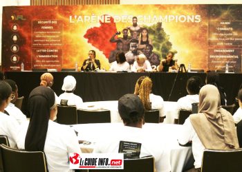 Conférence de presse d'AFL à Conakry