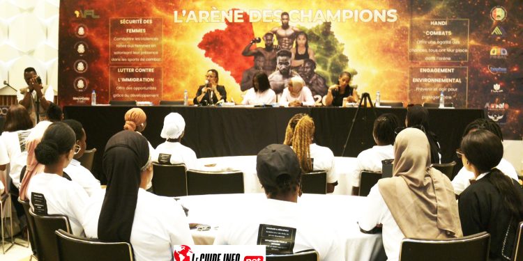 Conférence de presse d'AFL à Conakry