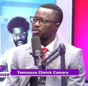 Yamoussa Cheick Camara, journaliste à Cavi Médias 