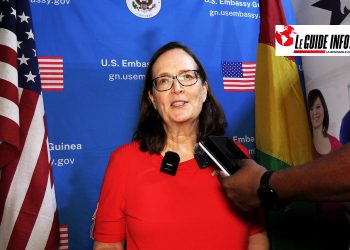 MARY DASCHBACH, CHARGÉE D'AFFRAIRES DE L'AMBASSADE DES USA EN GUINÉE