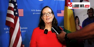 MARY DASCHBACH, CHARGÉE D'AFFRAIRES DE L'AMBASSADE DES USA EN GUINÉE