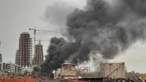 Alerte incendie à Kaloum – Zone bouclée !
