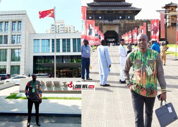 Abdoulaye Cissé, en Chine