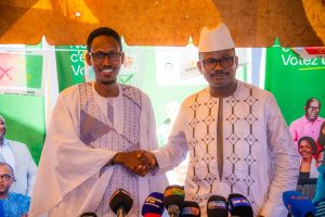 Législatives du 31 mai 2026 : Dr Dansa Kourouma sort de la transition pour entrer en campagne 3 Boubacar Siddighi Diallo, tête de liste UMP et Dansa Kourouma, main dans la main