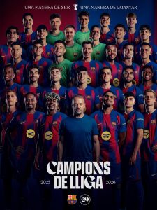 Champion d'Espagne 2025-2026
