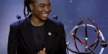 Melchie Dumornay Crédit Photo : Thomas SAMSON/ AFP