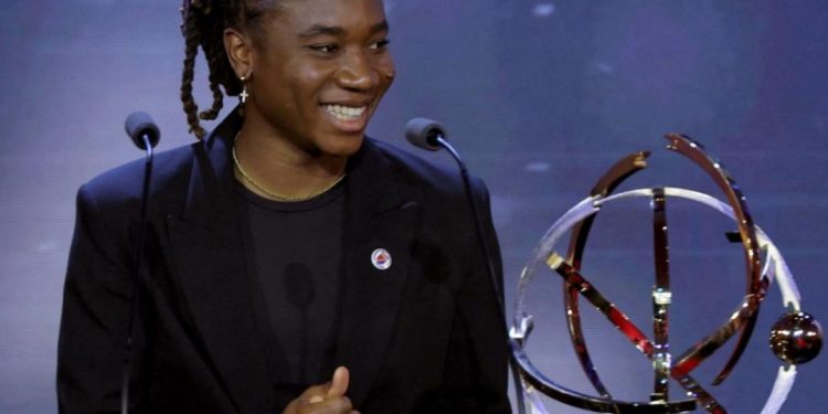 Melchie Dumornay Crédit Photo : Thomas SAMSON/ AFP