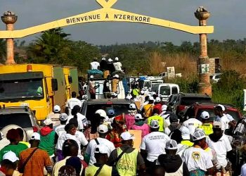 Le délégué régional de GMD-ND arrive à N'Zérékoré pour battre campagne