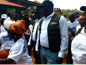 Double scrutin du 31 mai : de Guéckédou à N'Zérékoré, N’yéréké Augustin Haba accueilli en héros 6 Escale à Koulé chez l'ancien président, capitaine Moussa Dadis Camara