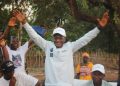 Le cadidat Mamadou Oury Bah ( GMD) à Mobhi