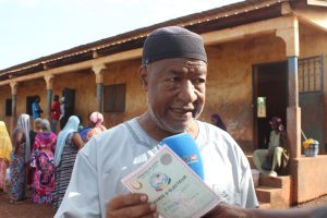Sangarédi-Jour du scrutin du 31 mai : Peu d'engouement, mais un vote calme 8 IMG 1259