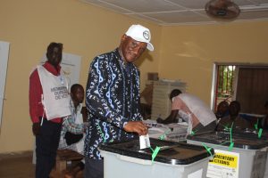 Boké - Bah Oury aux urnes : « c'est Sangarédi qui gagne, c'est la Guinée qui gagne » 1 Mamadou Oury Bah, candidat uninominal de Boké (GMD)