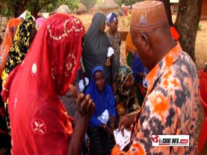 M. Boubacar Bah en action à Bhoundou Lengué