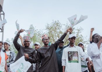 Dr Dansa Kourouma et Boubacar Siddighy Diallo à Badiar pour battre campagne