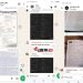 Capture d'écran des groupes WhatsApp fourni par le service des examens nationaux