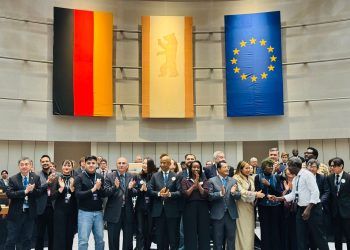 Des leaders mondiaux dont le guinéen Cellou Dalein Diallo à Madrid