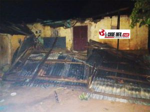 Kissidougou : une forte pluie cause d'importants dégâts matériels à Limaniya 2 Kissidougou : une forte pluie cause d'importants dégâts matériels à Limaniya