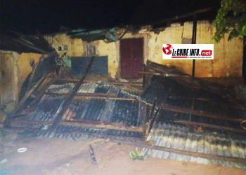Kissidougou : une forte pluie cause d'importants dégâts matériels à Limaniya