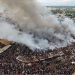 N'Zérékoré sous le choc : le grand marché ravagé par les flammes, un bilan matériel catastrophique 3 Le grand marché de N'Zérékoré ravagé par les flammes, un bilan matériel catastrophique