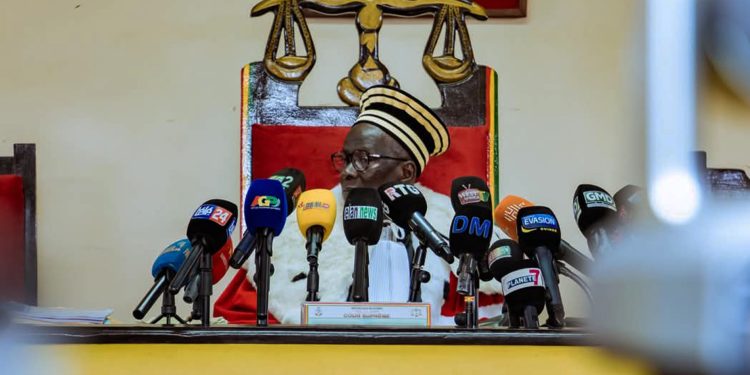 M Fodé Bangoura, premier président de la Cour Suprême de la république d Guinée