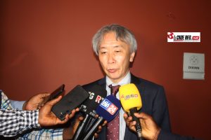 Afrobarometer à Conakry : des journalistes francophones se forment à l'usage des données 6 Son Excellence KATO Ryuichi, ambassadeur du Japon en République de Guinée