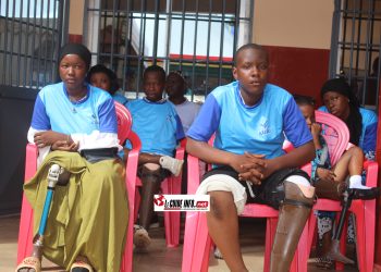 Jaipur Foot à Conakry : l'Inde offre 650 appareils orthopédiques aux personnes handicapées de Guinée 16 Bénéficiaire de protège à la Cité de Solidarité