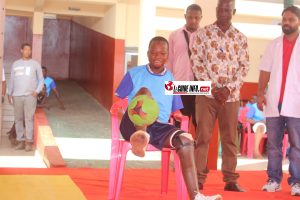 Yamoussa Bangoura, coach handisport