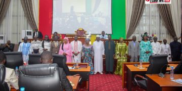 Bureau exécutif du nouveau parlement guinéen